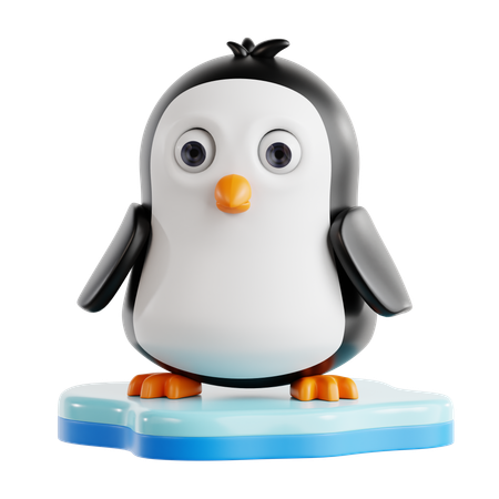 Pinguin  3D Icon