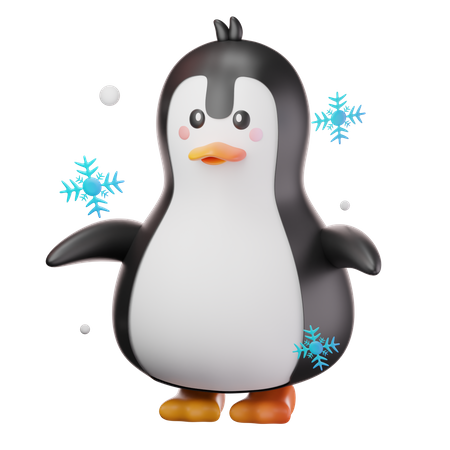 Pinguin  3D Icon