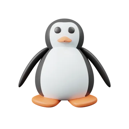 Pinguin  3D Icon