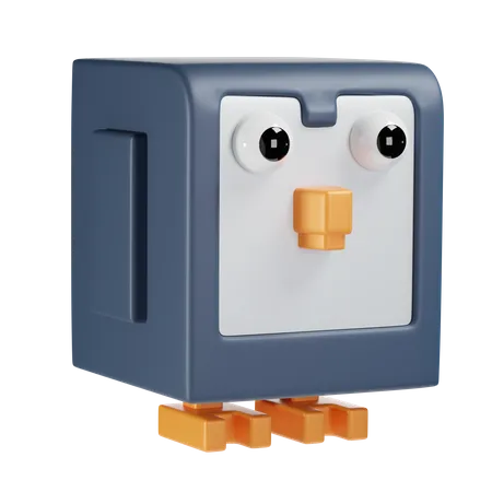 Pinguin  3D Icon