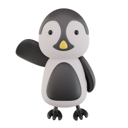 Pinguin  3D Icon