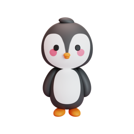 Pingüino  3D Emoji