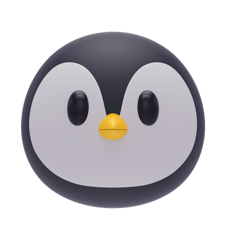 Pingüino  3D Icon