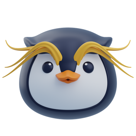 Pingüino emperador  3D Icon