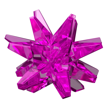 Pink Gem  3D Icon
