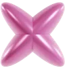 Pink Glossy Geometric Design