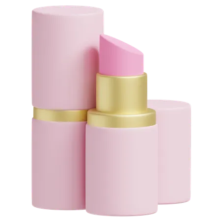 Pink Lipstick  3D Icon