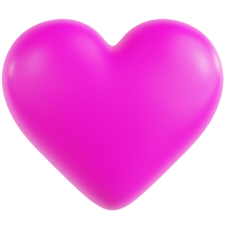 Pink Love  3D Icon