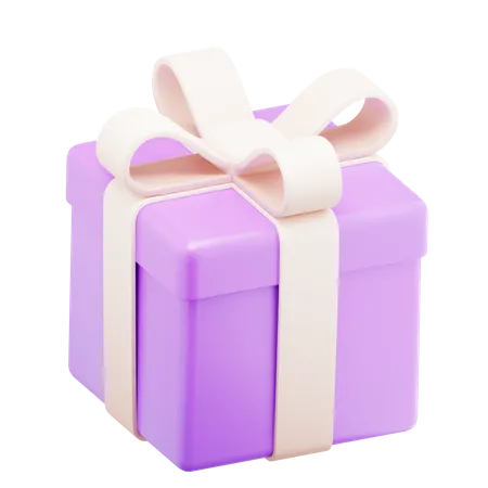 Pink Present  3D Icon