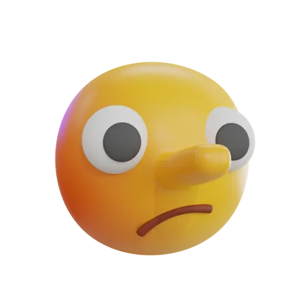 Pinnochio Emoji  3D Icon