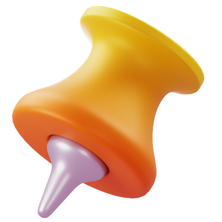 Alfinete  3D Icon