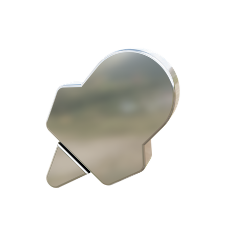 Alfinete  3D Icon