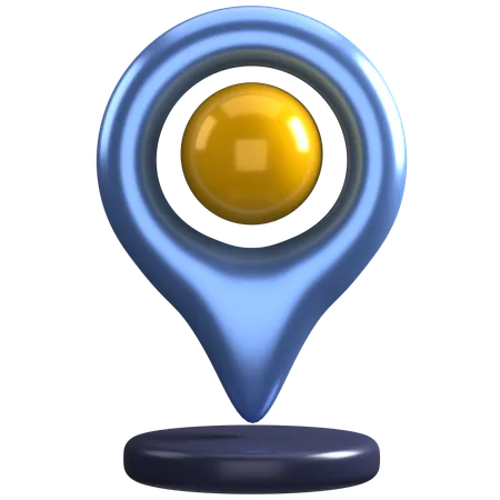 Pino de localização  3D Icon