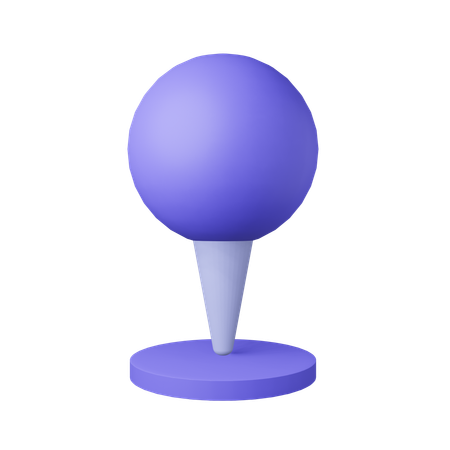 Pino de localização  3D Icon