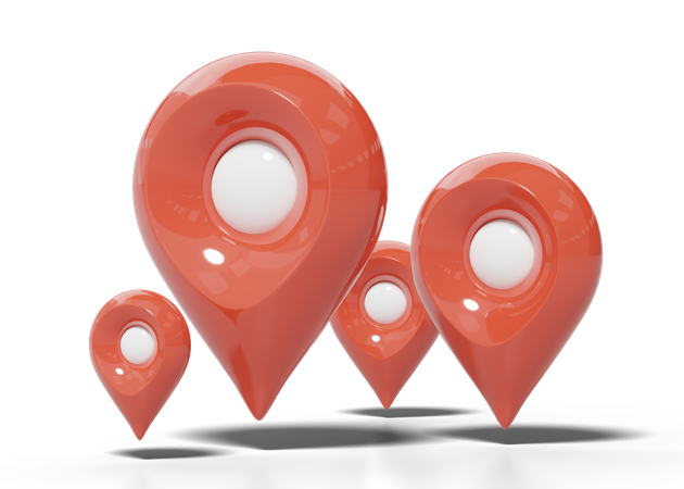 Pino de localização  3D Icon