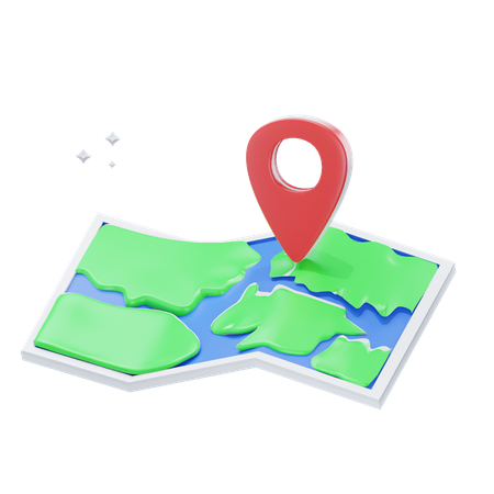 Alfinete do mapa  3D Icon
