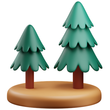 Pinos  3D Icon