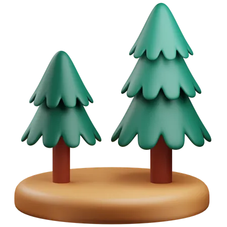 Pinos  3D Icon