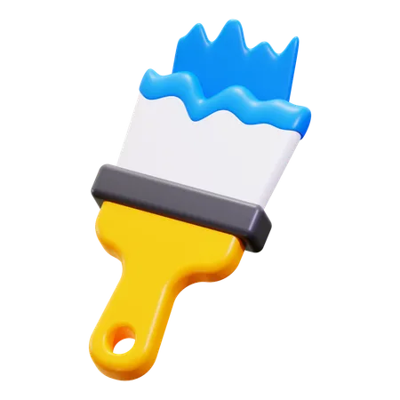 Pinsel  3D Icon