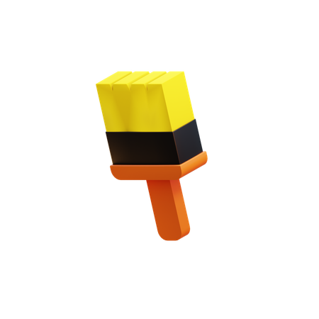 Pinsel  3D Icon