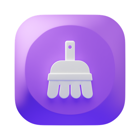 Bürste  3D Icon