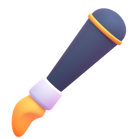 Pinsel  3D Icon