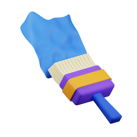 Pinsel  3D Icon