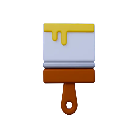 Pinsel  3D Icon