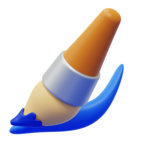 Pinselwerkzeug  3D Icon