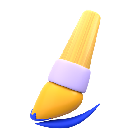 Pinselwerkzeug  3D Icon