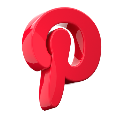 Pinterest  3D Icon