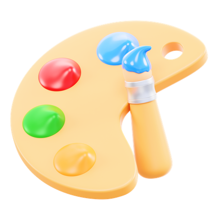 Pintor  3D Icon