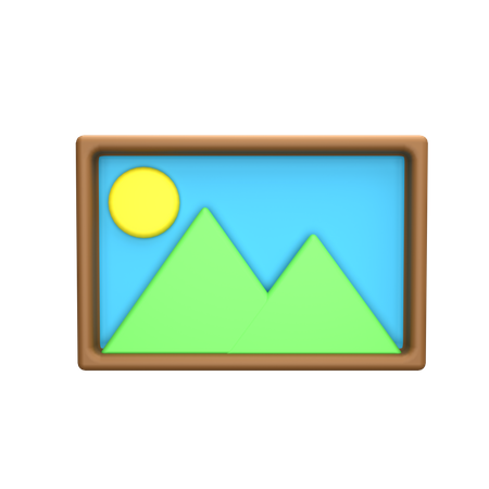 Cuadro  3D Icon