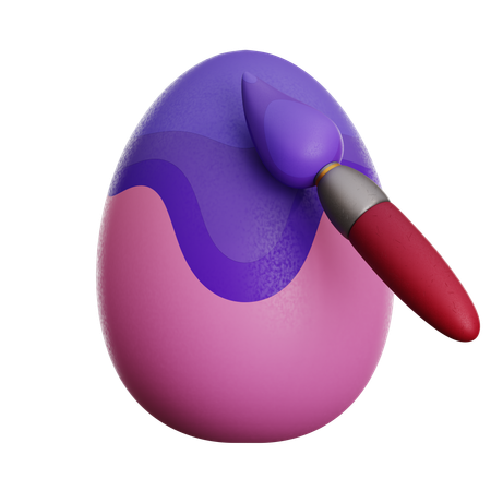 PINTURA COM OVO  3D Icon