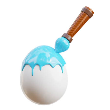 Pintura de huevos de pascua  3D Icon