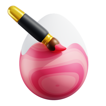 Pintura de ovo de páscoa  3D Icon
