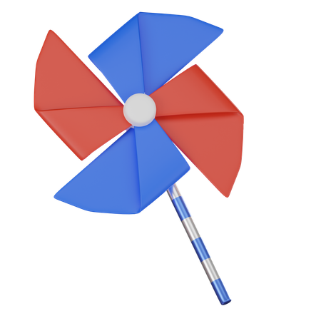 Pinwheel  3D Icon