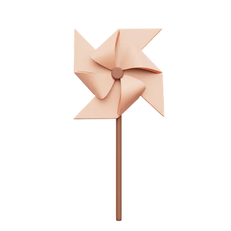 Pinwheel  3D Icon