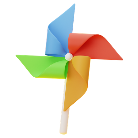 Pinwheel  3D Icon