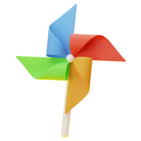 Pinwheel  3D Icon