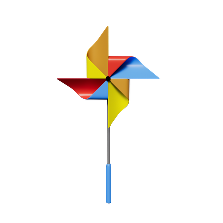 Pinwheel  3D Icon