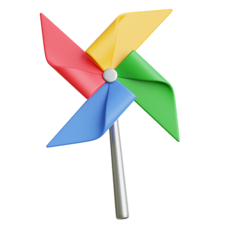 Pinwheel  3D Icon