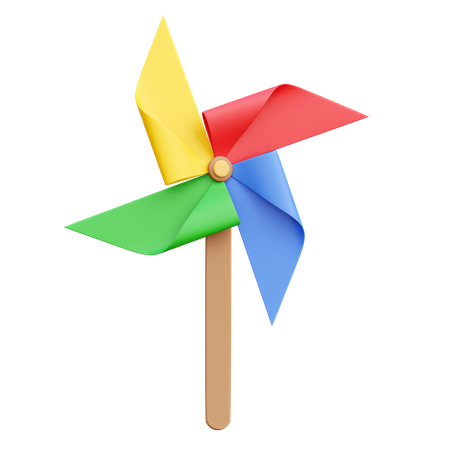 Pinwheel  3D Icon