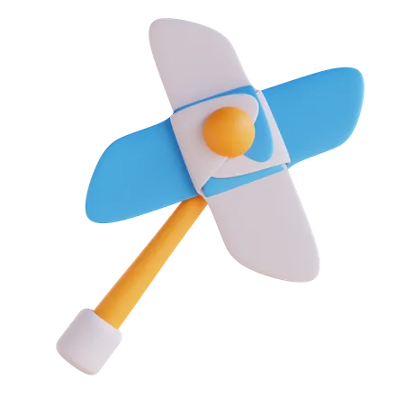 Pinwheel  3D Icon