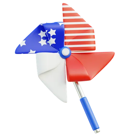 Pinwheel  3D Icon