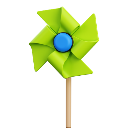 Pinwheel  3D Icon