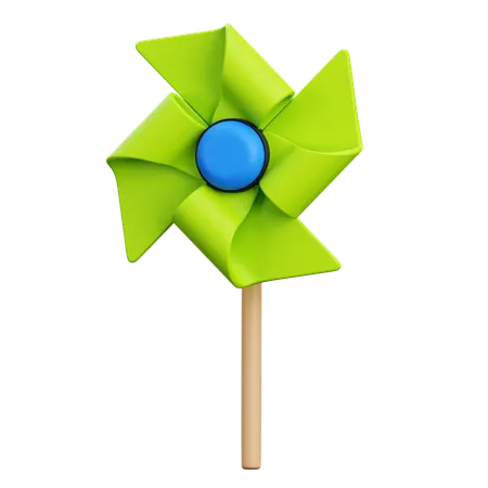 Pinwheel  3D Icon