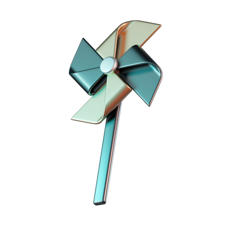 Pinwheel  3D Icon