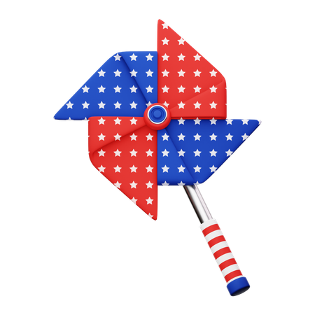 Pinwheel  3D Icon