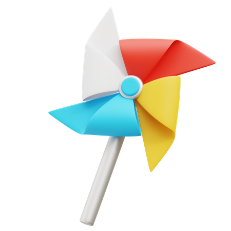 Pinwheel  3D Icon